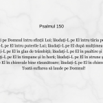 Psalmii De La 1 La 150