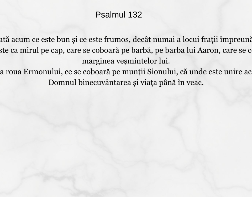 Psalmul 132