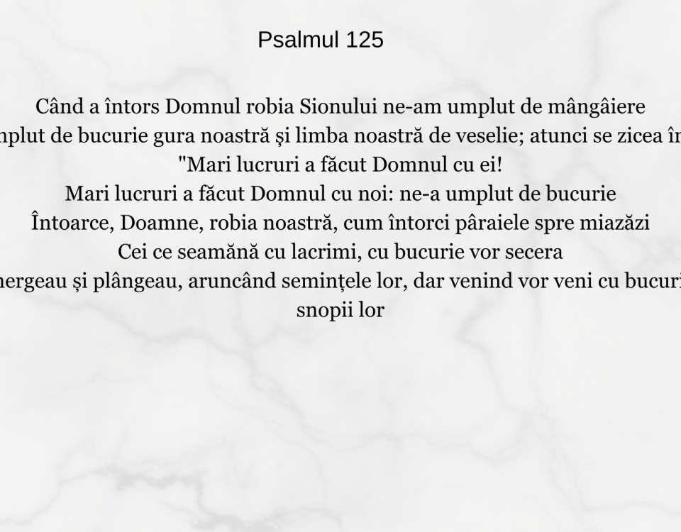 Psalmul 125
