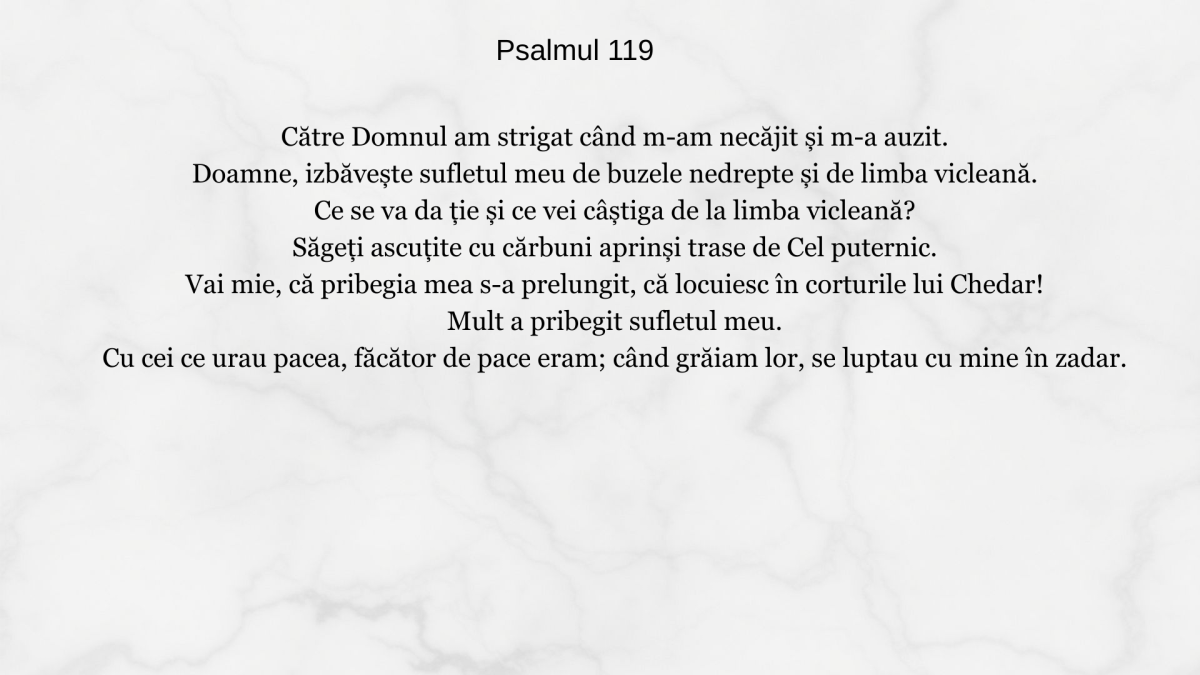 Psalmul 119