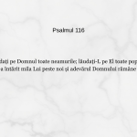 Psalmul 116