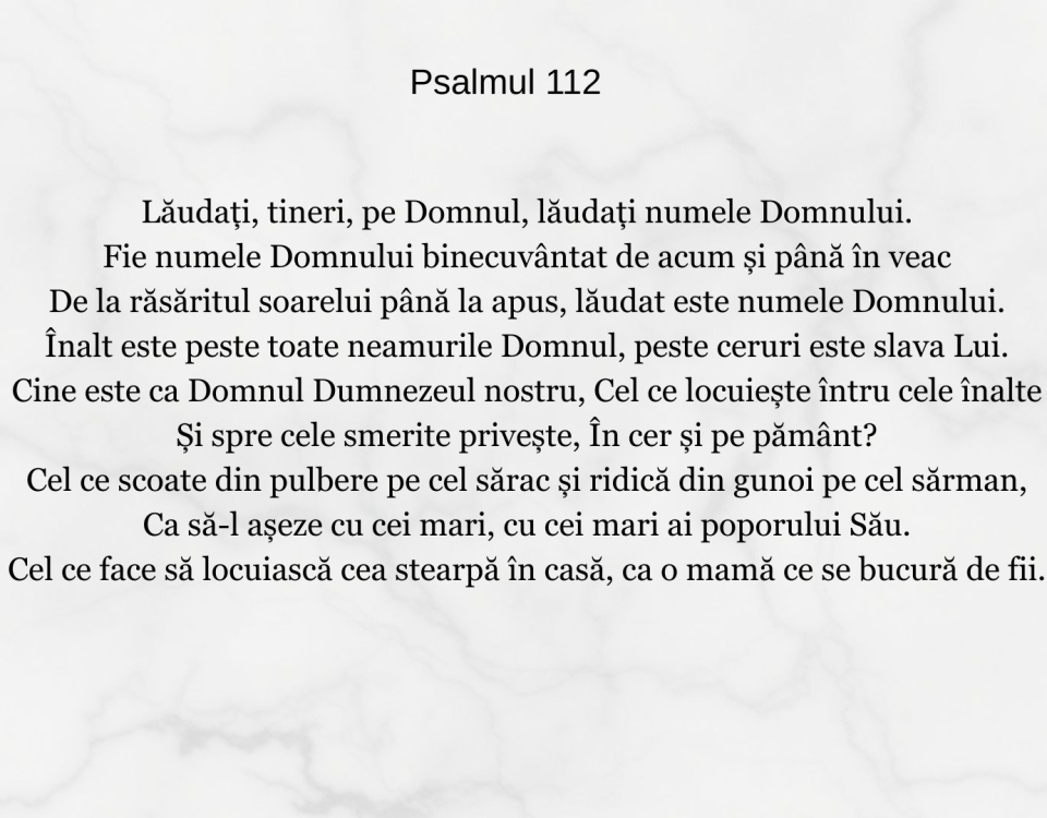 Psalmul 112