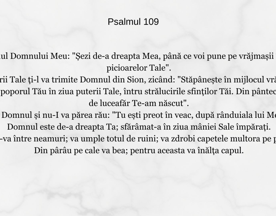 Psalmul 109